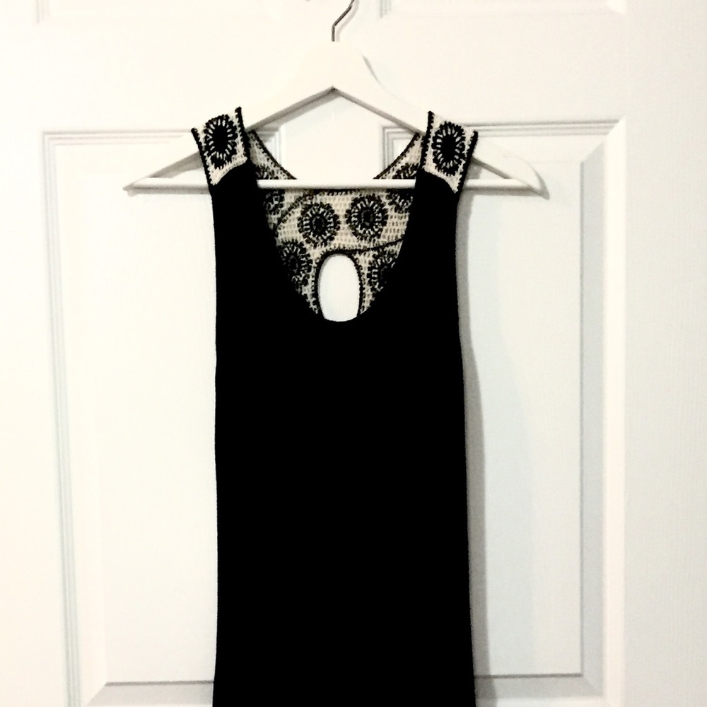 Bobeau Black Maxi Dress